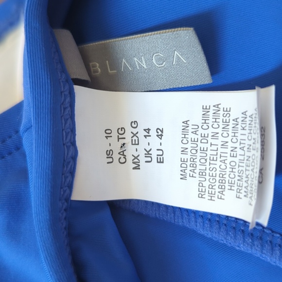 La Blanca Island Goddess Capri Blue Swim Bottom - Picture 9 of 14